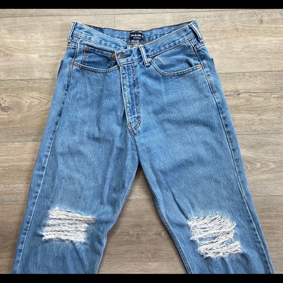 Levi's | Jeans | I Am Koko La Reworked Crossover Levis Ripped Jeans |  Poshmark